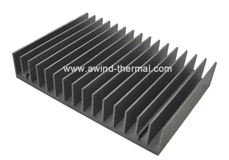 Aluminum extrusion heatsink